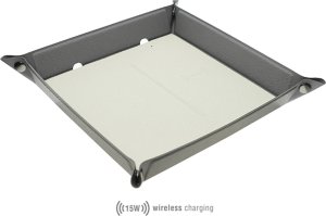Ładowarka 4smarts 4smarts Organizer z ładowarką indukcyjną 15W szaro kremowy/grey creme 462336 2