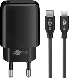 Ładowarka Goobay Zestaw do ładowania Lightning / USB-C PD 20W 1