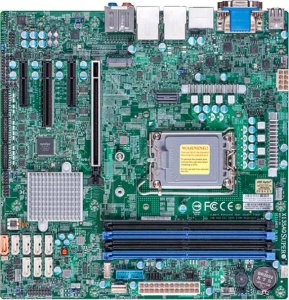 Płyta główna SuperMicro Supermicro Mainboard X13SAQ micro-ATX Sockel 1700 DDR5-only Single 1
