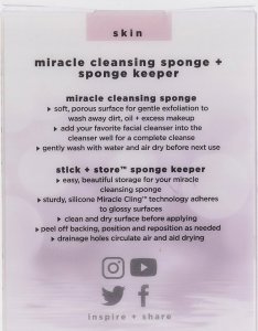 Real Techniques Sponges Miracle Cleansing (W,1 szt) 3