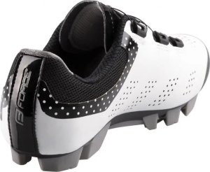 FORCE Buty damskie FORCE MTB POINTS, biaﾅＰ-czarne 38 10