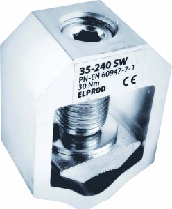 Simet Zacisk szynowy Simet 84342000 2402 V35-240SW metaliczny 1