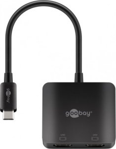 Adapter AV Goobay Adapter USB-C do 2x HDMI 1