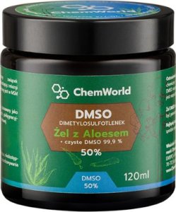 Triton ChemWorld Żel DMSO 50% z Aloesem - 120ml 1