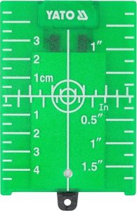 Yato YATO PŁYTKA POZYCJONUJĄCA DO LASERA ZIELONEGO 1