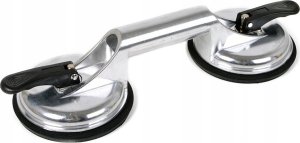 Sourcing Aluminum glass holder, double 3