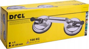 Sourcing Aluminum glass holder, double 4