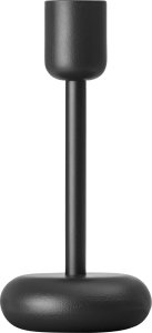 Iittala Nappula candle holder 183mm dark grey 1