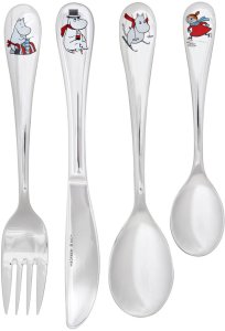 Iittala Moomin cutlery set for children, Winter 1