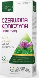 Medica Herbs Medica Herbs Czerwona Koniczyna (Red Clover) 520 mg - 60 kapsułek 1