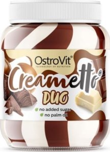 OstroVit OstroVit Creametto Duo Krem mleczno-orzechowy - 350 g 1