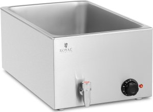 Royal Catering Bemar podgrzewacz elektryczny z kranem do pojemników GN 1/1 600 W Bemar podgrzewacz elektryczny z kranem do pojemników GN 1/1 600 W 2