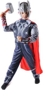 PRC STRÓJ KOSTIUM THOR MŁOT MASKA PELERYNA AVENGERS L 2