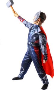 PRC STRÓJ KOSTIUM THOR MŁOT MASKA PELERYNA AVENGERS L 3