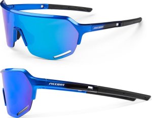 Accent Okulary Accent Hero Pacific Blue niebieskie lustrzane, niebieskie rozjaśniające 1