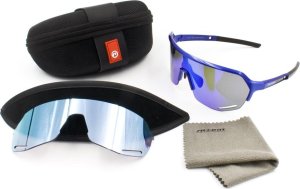 Accent Okulary Accent Hero Pacific Blue niebieskie lustrzane, niebieskie rozjaśniające 2
