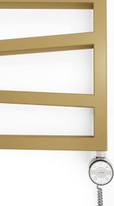 Grzejnik łazienkowy Sourcing TOWEL HEATER EL. ZIGZAG+MOA ANODIC GOLD 2
