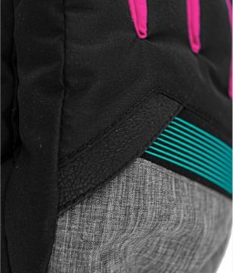 Reusch Rękawice Reusch Flash GTX Junior Black Black Melange Pink Glo 2023 7