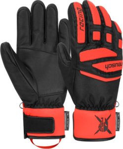 Reusch Rękawice Reusch Worldcup Warrior Prime R-TEX XT Junior Black Fluo Red 2023 3