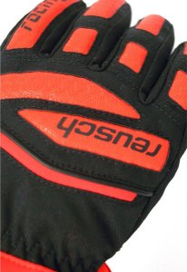 Reusch Rękawice Reusch Worldcup Warrior Prime R-TEX XT Junior Black Fluo Red 2023 7