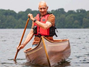 John Paddle Pagaj John Paddle Canoe Beavertail Paski - ogon bobra 148 cm 12