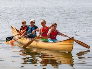 John Paddle Pagaj John Paddle Canoe Beavertail Paski - ogon bobra 148 cm 13