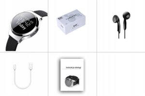 Dyktafon Luxury MINI DYKTAFON ZEGAREK SZPIEGOWSKI LUXURY S8 5