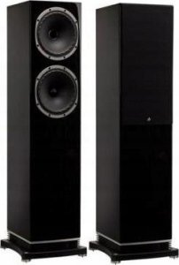 Kolumna Fyne Audio FYNE AUDIO F501 BLACK HG Kolumna głośnikowa, naturalny fornir 1