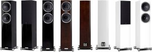 Kolumna Fyne Audio F501 BLACK HG Kolumna głośnikowa fornir 18