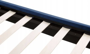 Beliani Łóżko welurowe 160 x 200 cm niebieskie FLAYAT 7