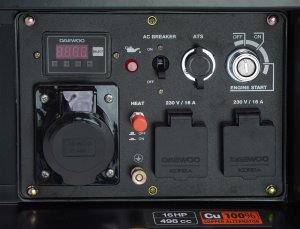 Agregat Daewoo DIESEL GENERATOR 6.3KW 230V/DDAE 9000XE DAEWOO 4