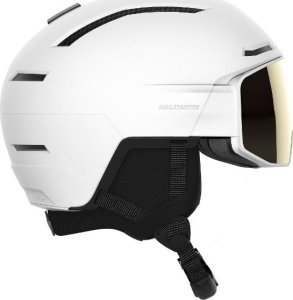 Salomon Kask z przyłbicą szybą Salomon Driver Pro Sigma White 2023 2