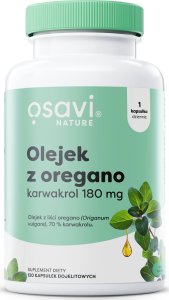 Osavi Osavi - Olejek z Oregano Karwakrol, 180mg, 120 kapsułek dojelitowych 1