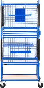 MSW Wózek stojak kosz blacharski lakierniczy do elementów karoserii 60 x 90 x 202 cm Wózek stojak kosz blacharski lakierniczy do elementów karoserii 60 x 90 x 202 cm 8