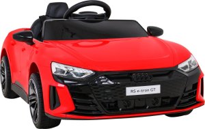 Triton Audi RS E-Tron GT na akumulator Czerwony + Pilot + Napęd 4x4 + Radio MP3 + LED + EVA 11