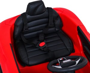 Triton Audi RS E-Tron GT na akumulator Czerwony + Pilot + Napęd 4x4 + Radio MP3 + LED + EVA 13