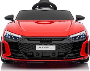 Triton Audi RS E-Tron GT na akumulator Czerwony + Pilot + Napęd 4x4 + Radio MP3 + LED + EVA 8