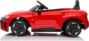 Triton Audi RS E-Tron GT na akumulator Czerwony + Pilot + Napęd 4x4 + Radio MP3 + LED + EVA 9
