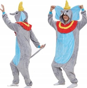 Pan i Pani Gadżet Onesie Przebranie Słonik DISNEY DUMBO L 1