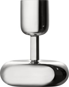 Iittala Nappula candle holder 107mm steel 1