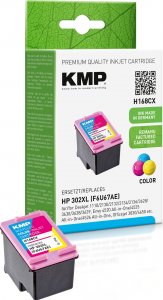 Tusz KMP Patrone HP F6U67AE Nr.302 XL comp. color H76 - 1746,4030 1