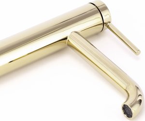 Rea Bateria Umywalkowa REA SPOT Złota Gold Wysoka 4