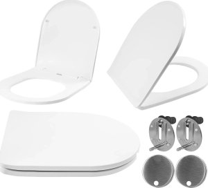 Deska sedesowa Rea DESKA SEDESOWA UF DUROPLAST FLAT WHITE 1