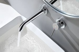 Bateria umywalkowa Rea Bateria Podtynkowa REA LUNGO Chrom Długa + BOX 10