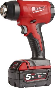 Milwaukee MILWAUKEE.HEAT GUN M18 BHG-502C 2x5.0Ah 1