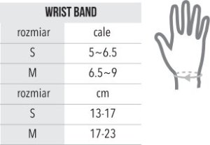 Zamst Stabilizator nadgarstka ZAMST WRIST BAND S 2