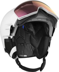 Salomon Kask z przyłbicą szybą Salomon Driver Prime Sigma Plus White 2023 5