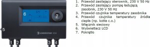Euroster Sterownik pompy E11B czarny 3