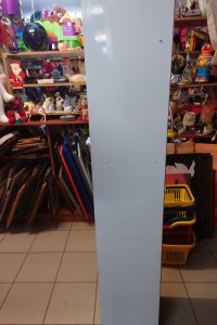 Selsey Szafka pod umywalkę Temirni 80 cm czarna lamele 2