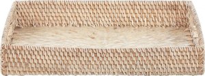 Beliani Zestaw 2 tac dekoracyjnych z rattanu naturalny NDEBELE 5